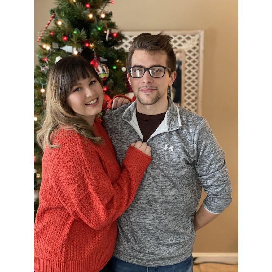 One of our first Christmases together!