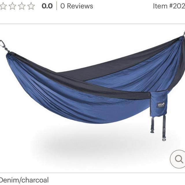 ENO DoubleNest Hammock - Denim/Charcoal