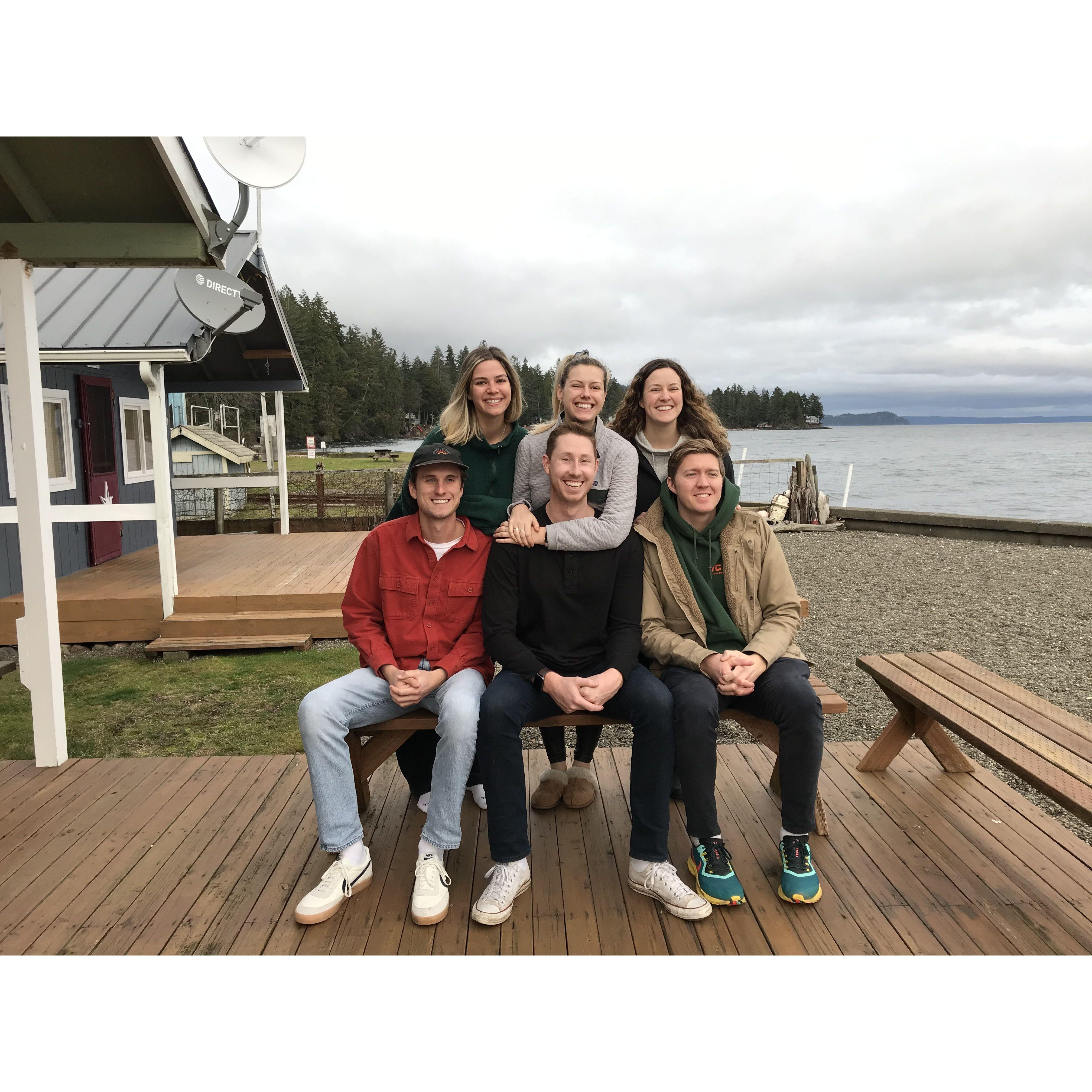 2021 - Hood Canal cabin time with the Sells sisters and our boys