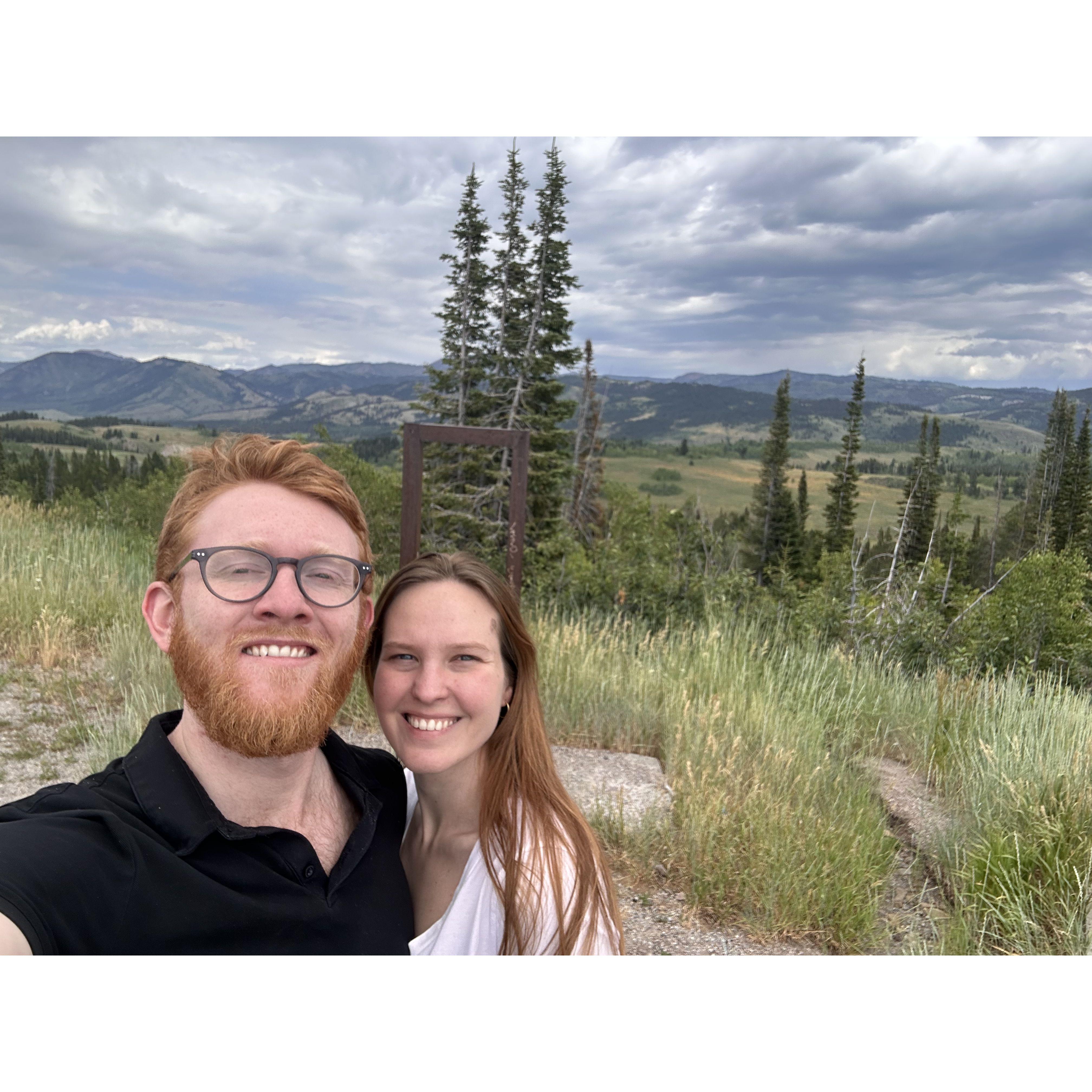 Beautiful Pit stop on the drive from Park City UT to Jackson WY!