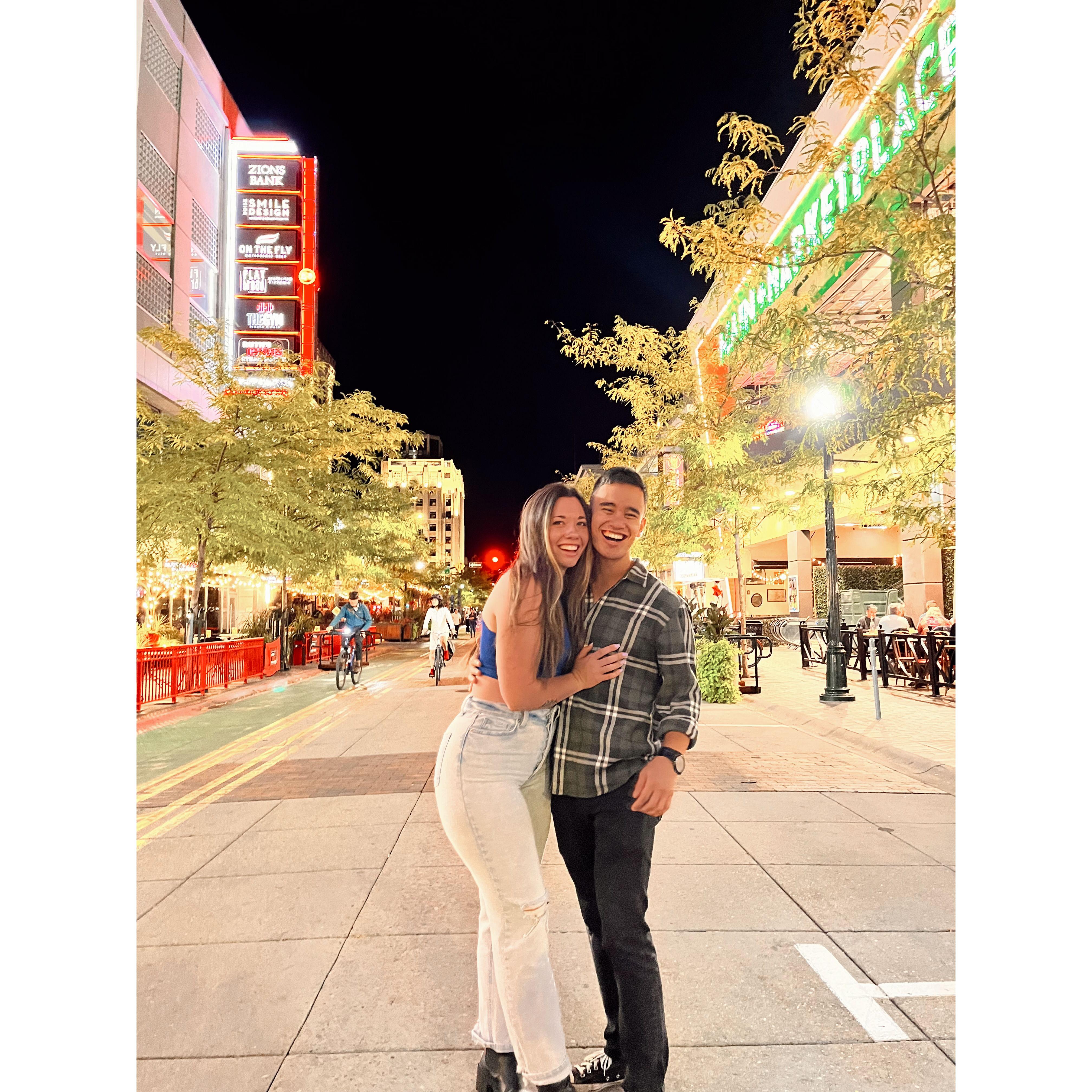 First "official" photo together as a couple❤️