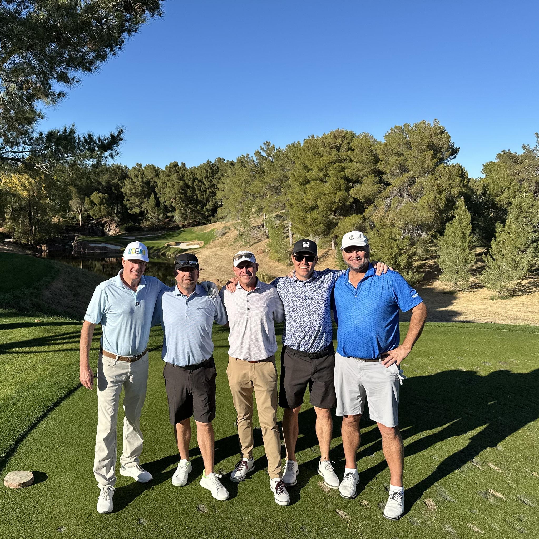 Boys Playing at Shadow in Las Vegas