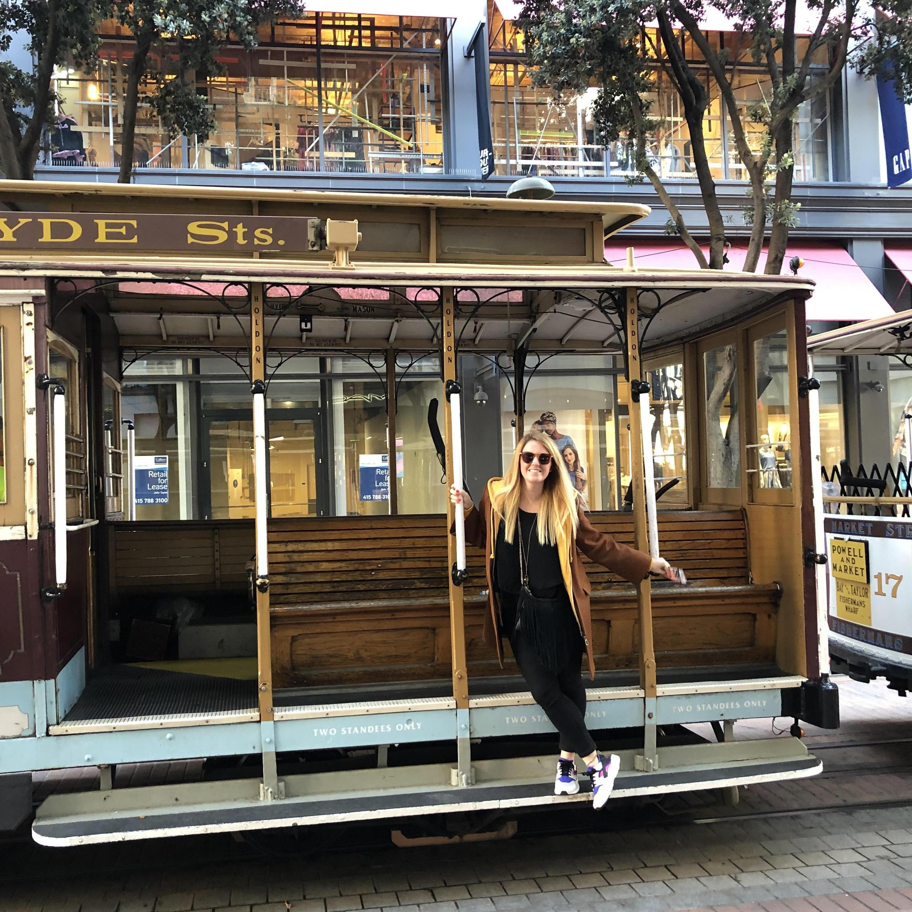First time we said "I love You" to each other was in San Francisco