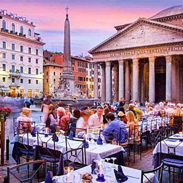 Dinner in Rome!