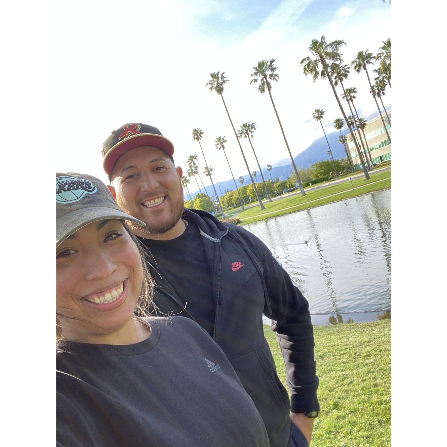 Driving around looking for ducks