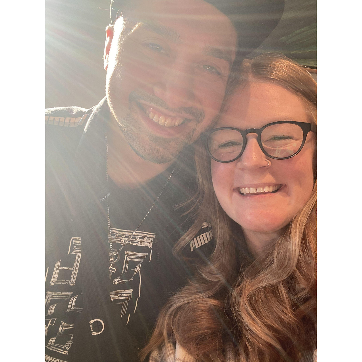 We took this picture right after we said I love you for the first time ♥️ December 2022