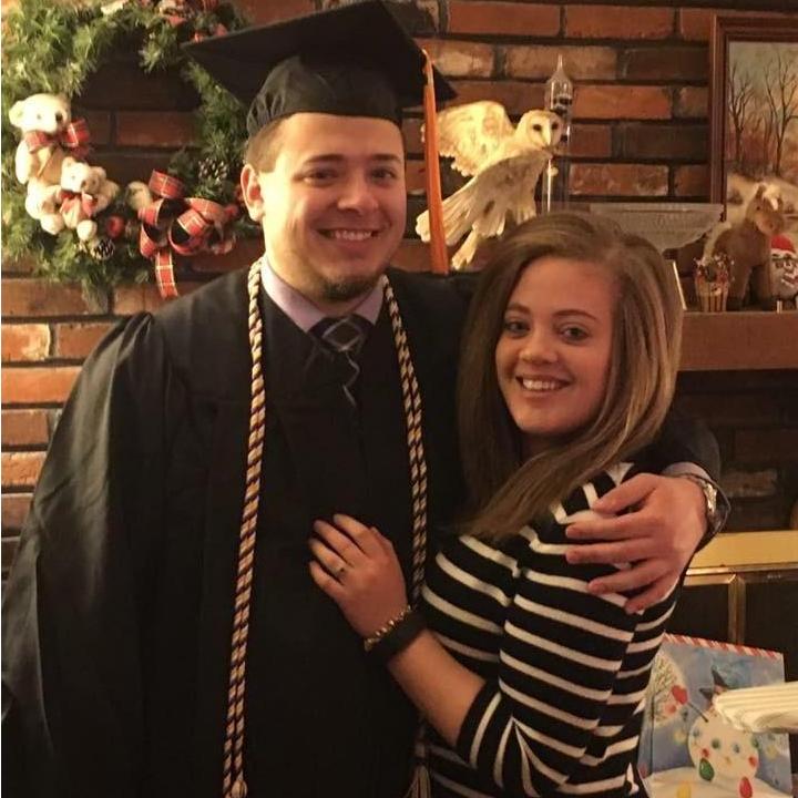 Paul graduation from UMSL with his BSN, 2016
