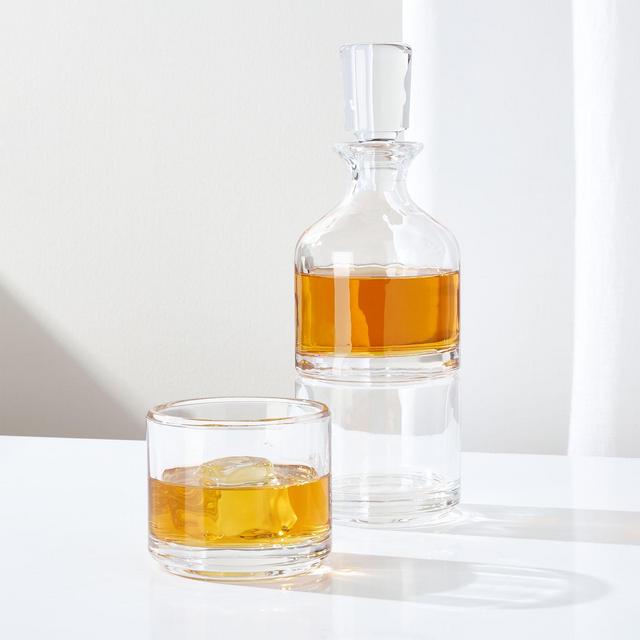 Stacking Decanter and Double Old-Fashioned Set