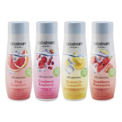 SodaStream® 4-Piece Sparkling Drink Mix Variety Set
