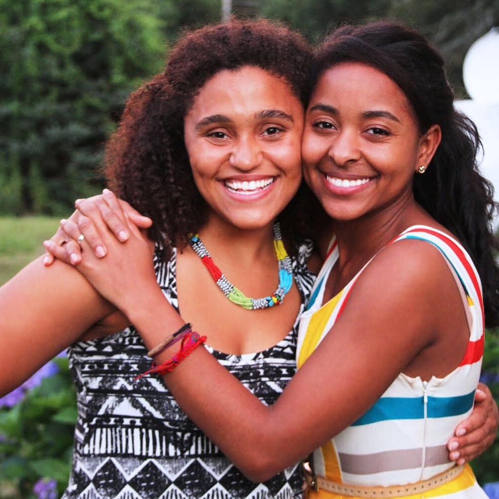 Jordan and Marje (her close college friend and one of her bridesmaids!)