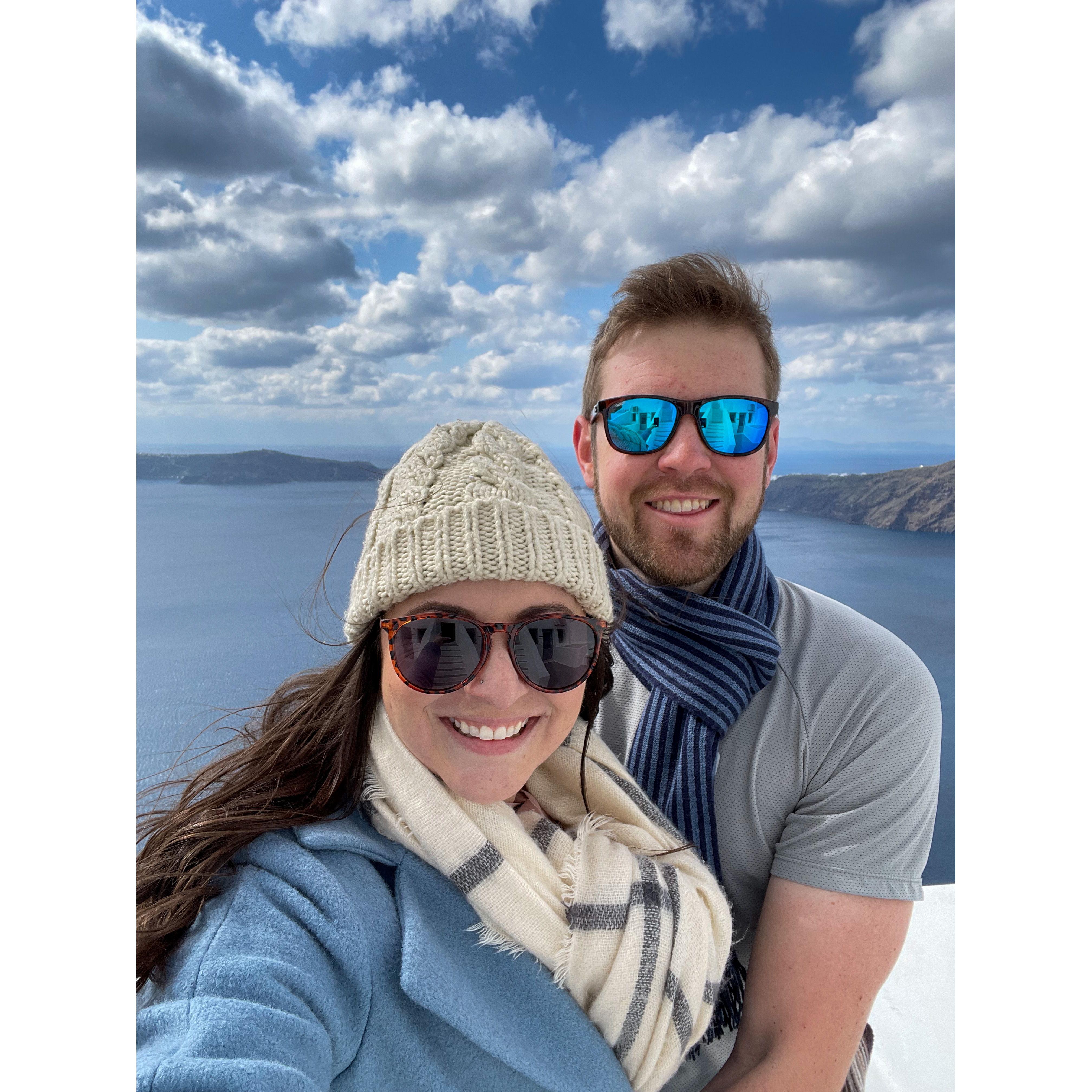 The beginning of our trip to Greece! (March 2022)
