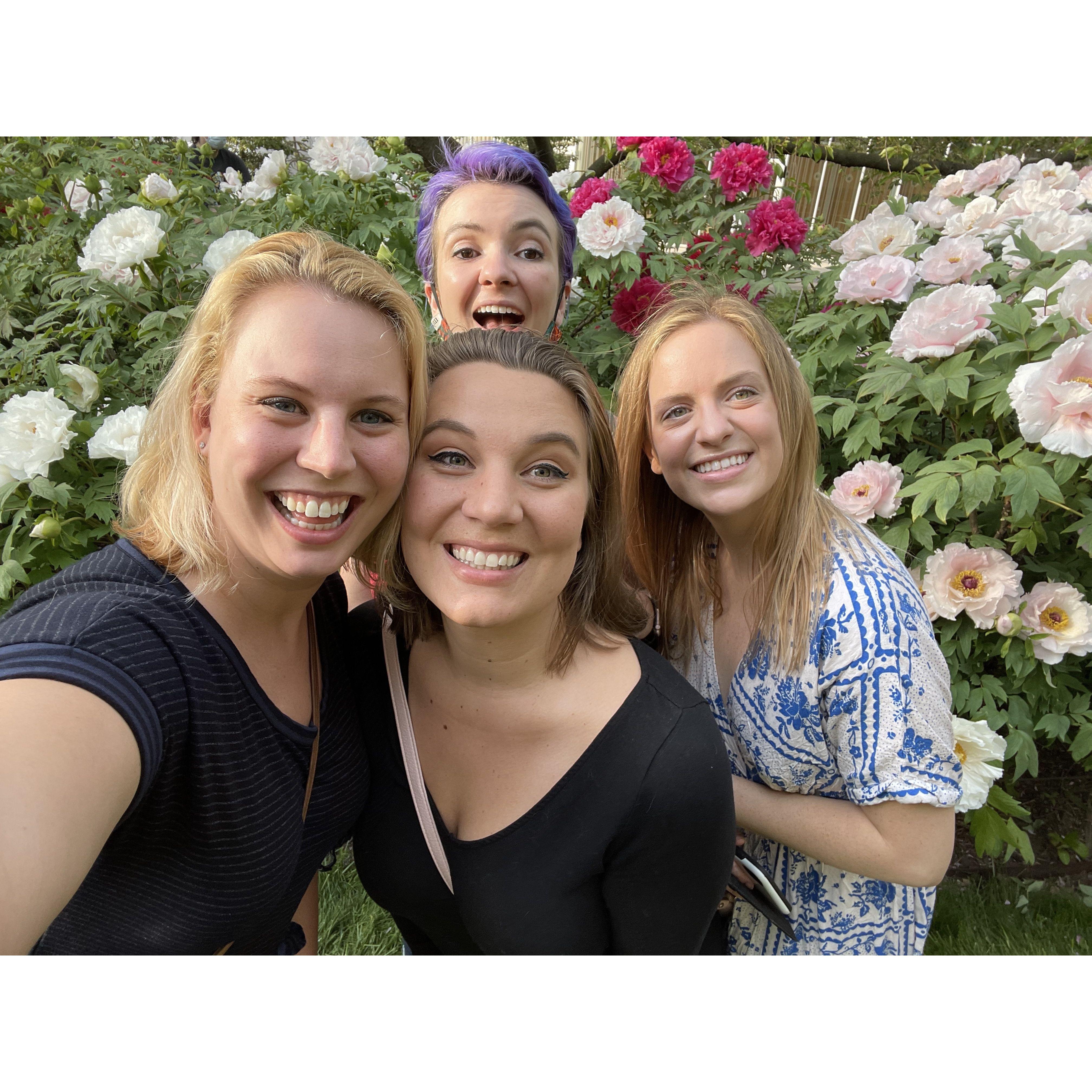 Brooklyn Botanical Garden visit with Chelsea and Lindsey