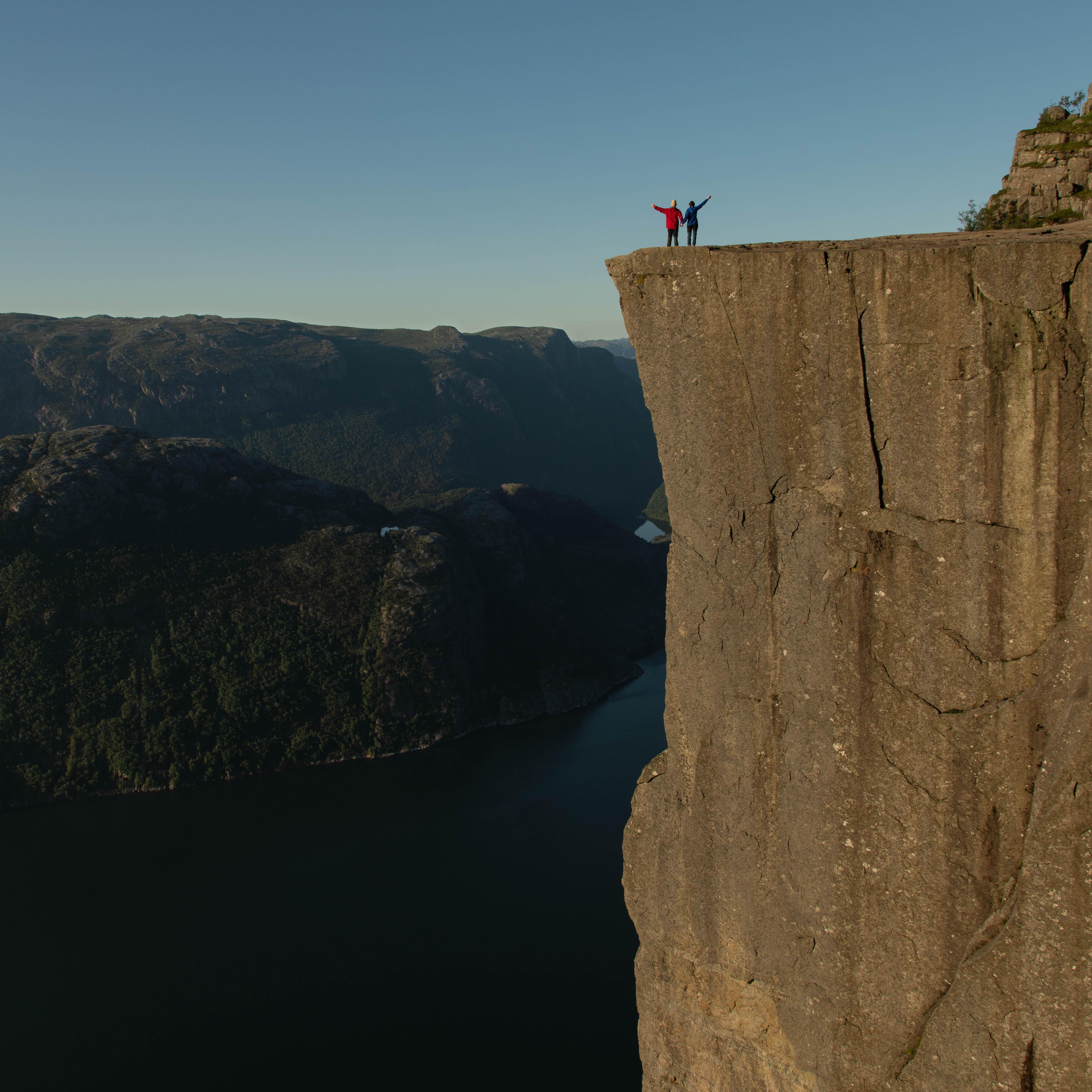 Pulpit Rock hike in Norway