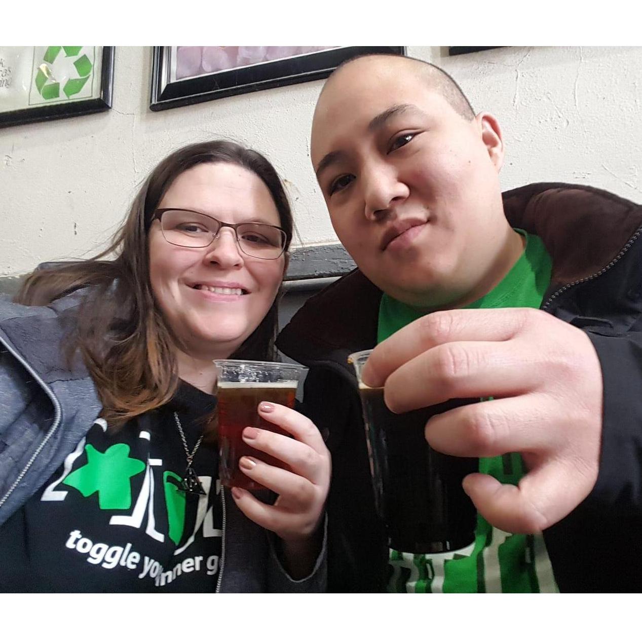 Our 3rd anniversary, the one before the ring