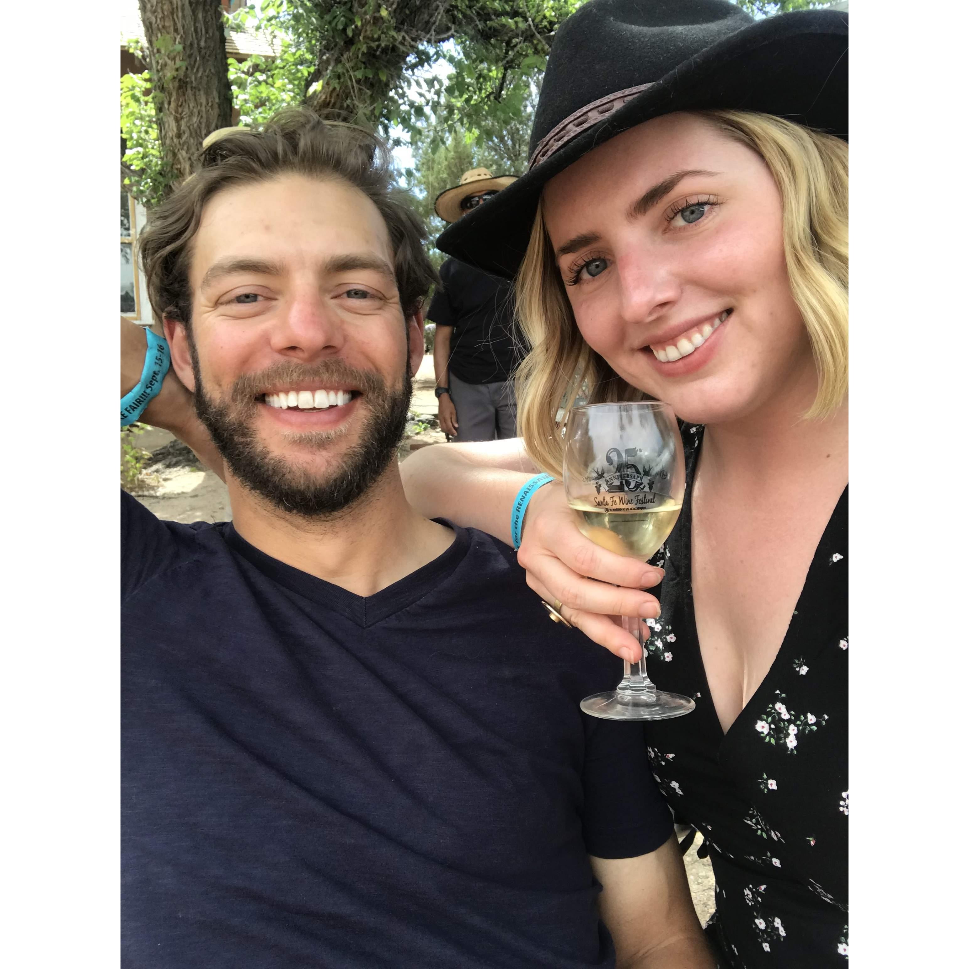 Summer 2018 at the Santa Fe Wine Festival