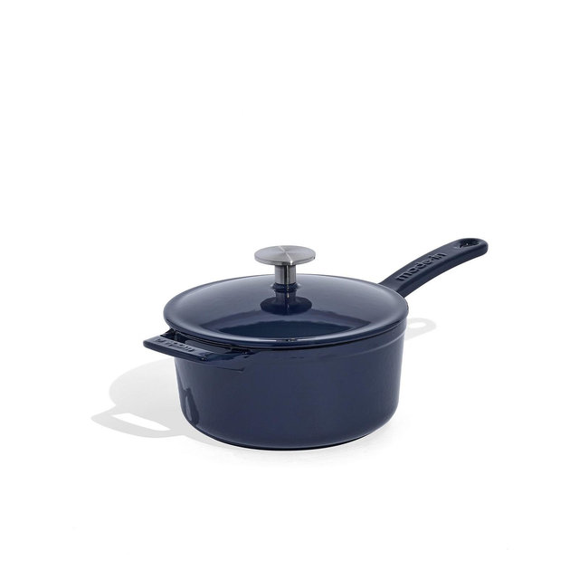 Made In Enameled Cast Iron 2-Quarts Saucepan with Lid