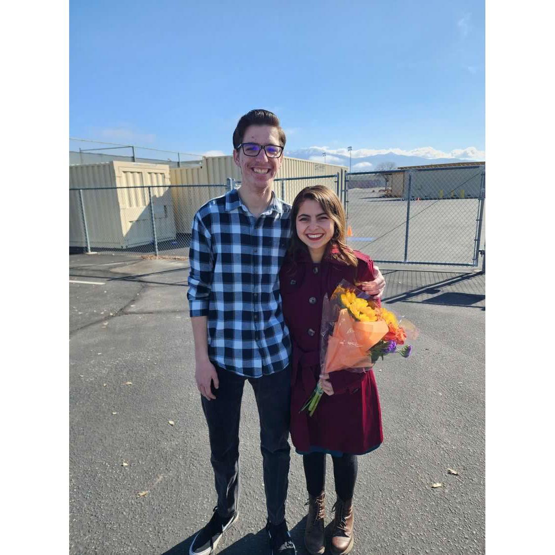 March 17, 2023: First date!