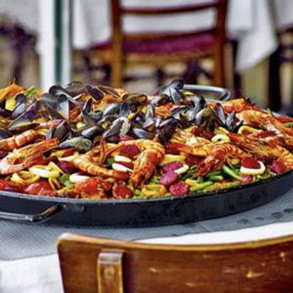 First Dinner in Spain