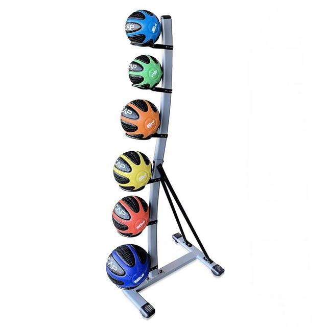 WF Athletic Supply Medicine & Exercise Ball - Durable Rubber & Consistent Weight Distribution; Comfort Textured Grip for Strength, Balance & Core Training, Multiple Choices Available