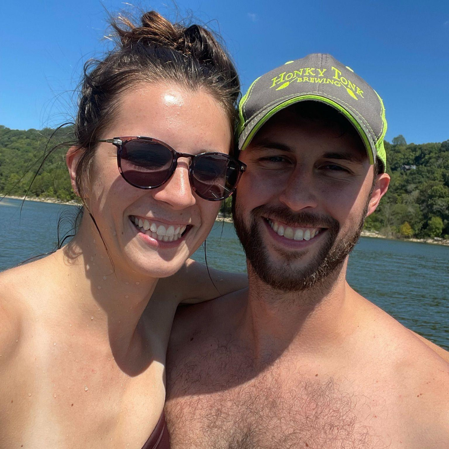 Our first photo together :)