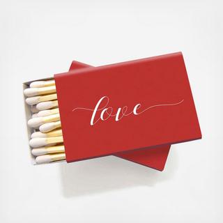 Love Matchboxes, Set of 6