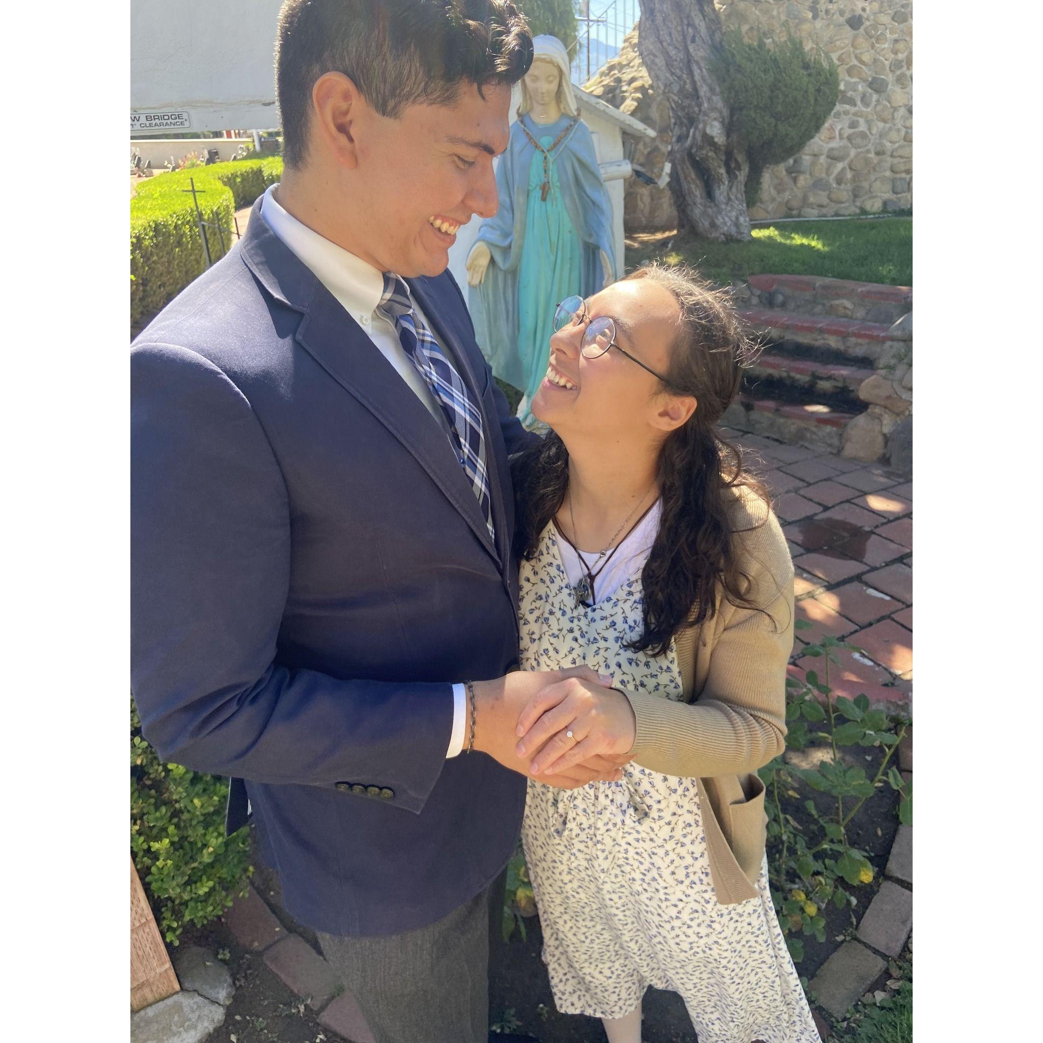 Our Lady has always been with us!