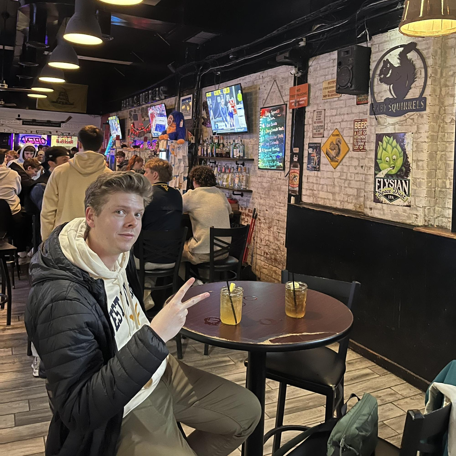 Reminiscing at Baby Squirrels · Morgantown, WV · February 2026