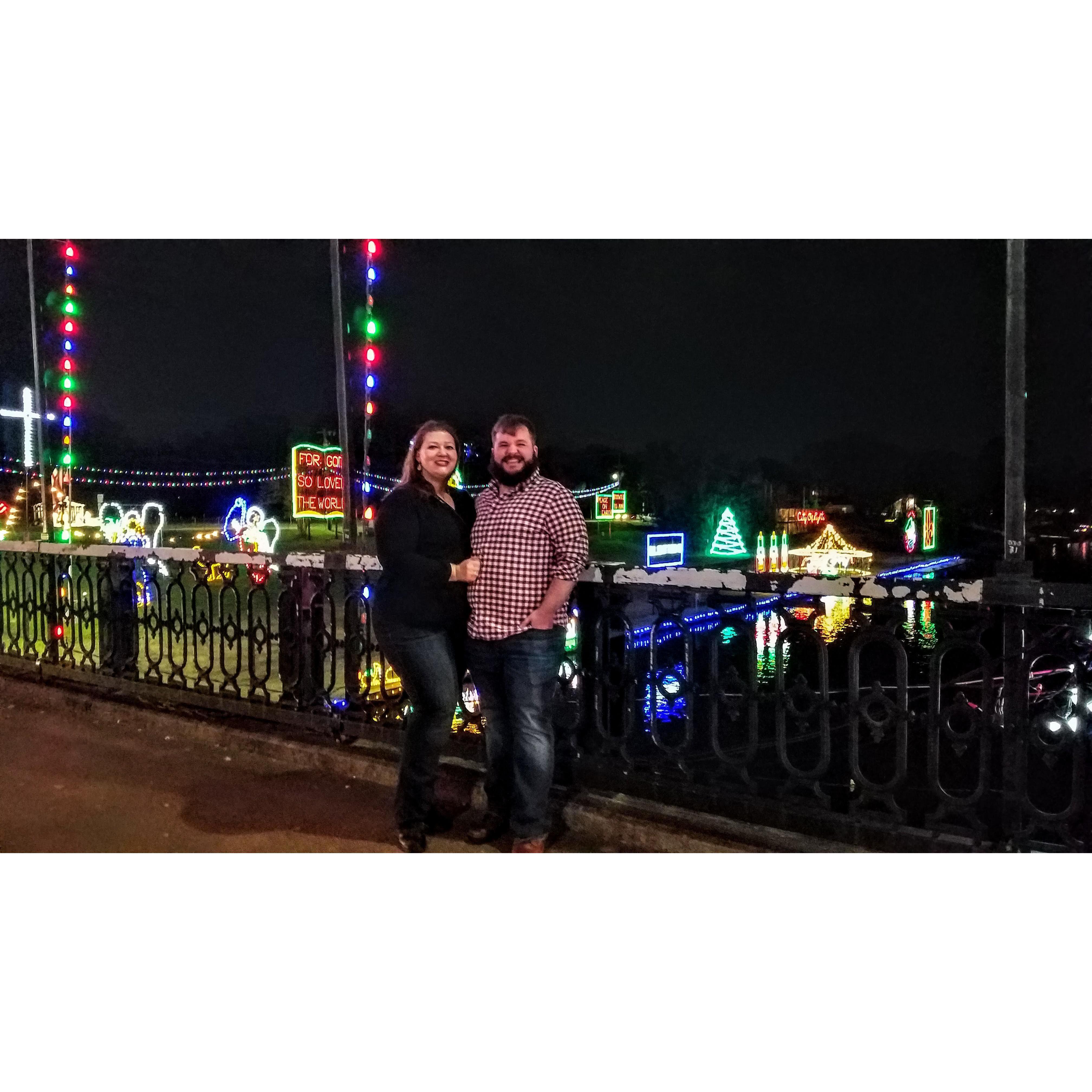 Celebrating Christmas in Natchitoches, LA