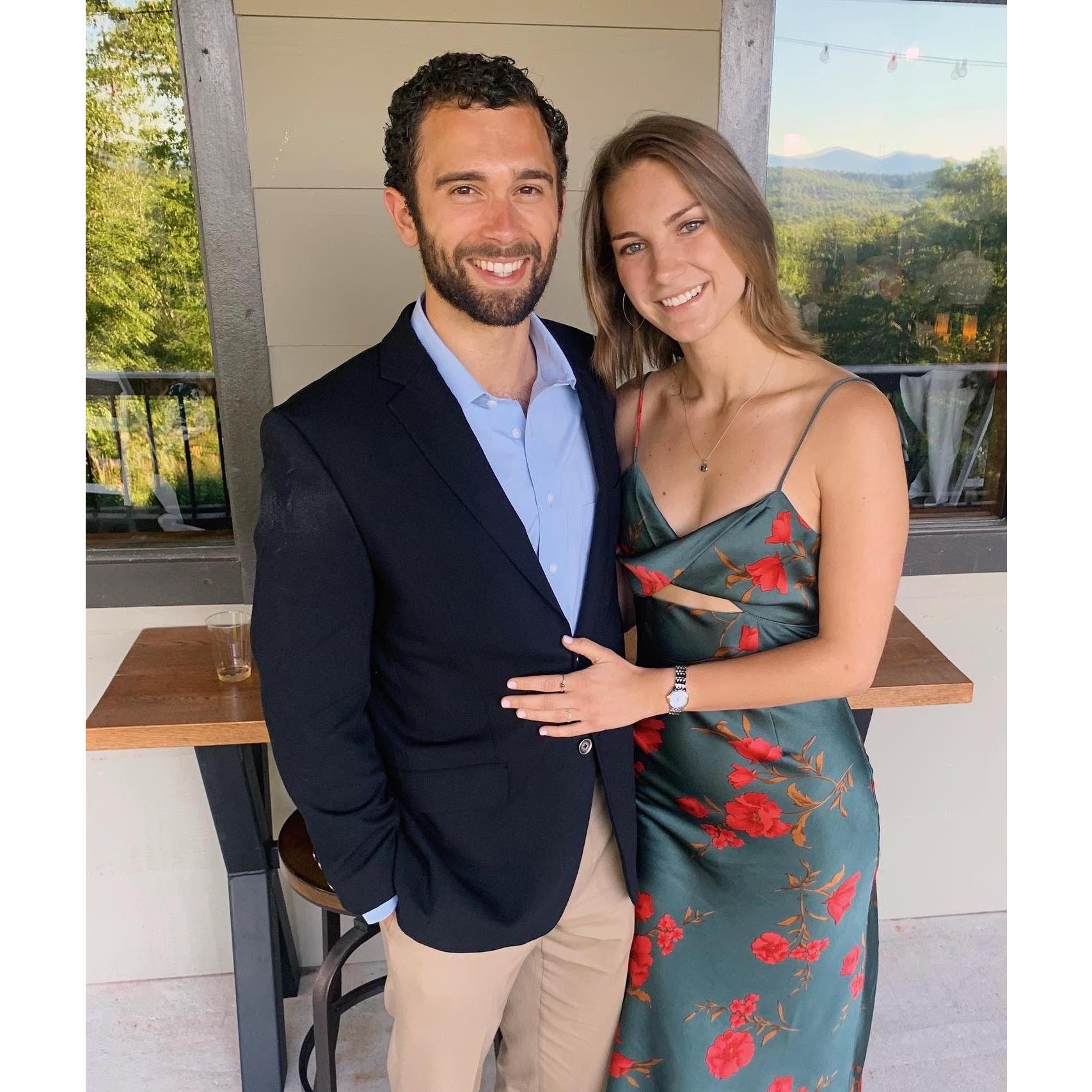 May 2021 - Alex's first time (of many) being Pete's wedding date -- this occasion at a beautiful vineyard in Dahlonega, Georgia!