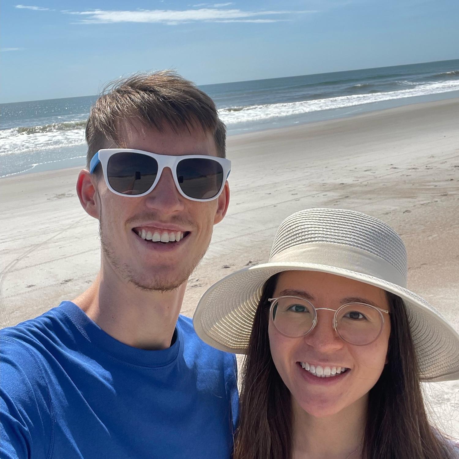 First time seeing Atlantic Ocean in Florida, Jacksonville!