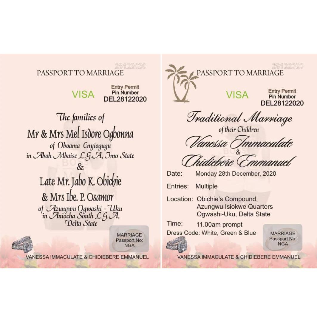Passport Page