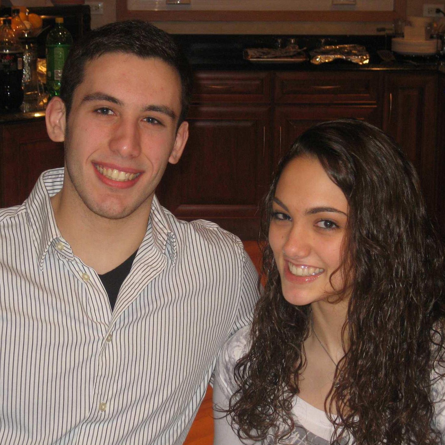 Our first photo together - 2/2011