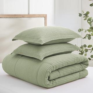 Mills Waffle 3-Piece Comforter Set