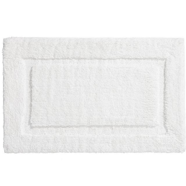 White Morgan Memory Foam Bath Mat, 27x45"