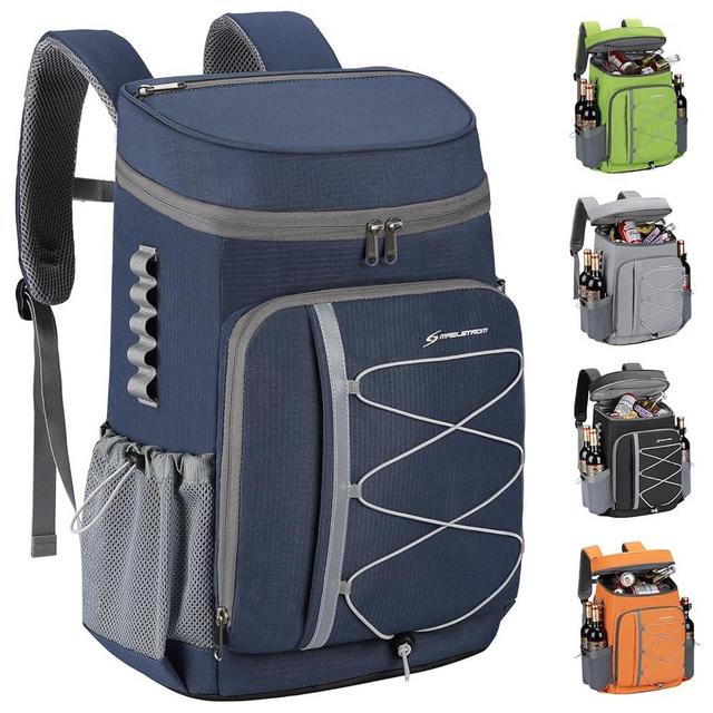 Maelstrom Cooler Backpack,35/50 Can Backpack Cooler Leakproof,Insulated Soft Cooler Bag,Camping Cooler,Beach Cooler,Ice Chest Backpack,Lightweight Travel Cooler Lunch Backpack for Hiking,Shopping