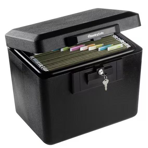 SentrySafe 0.61 cu. ft. Fireproof Safe File Box 1170