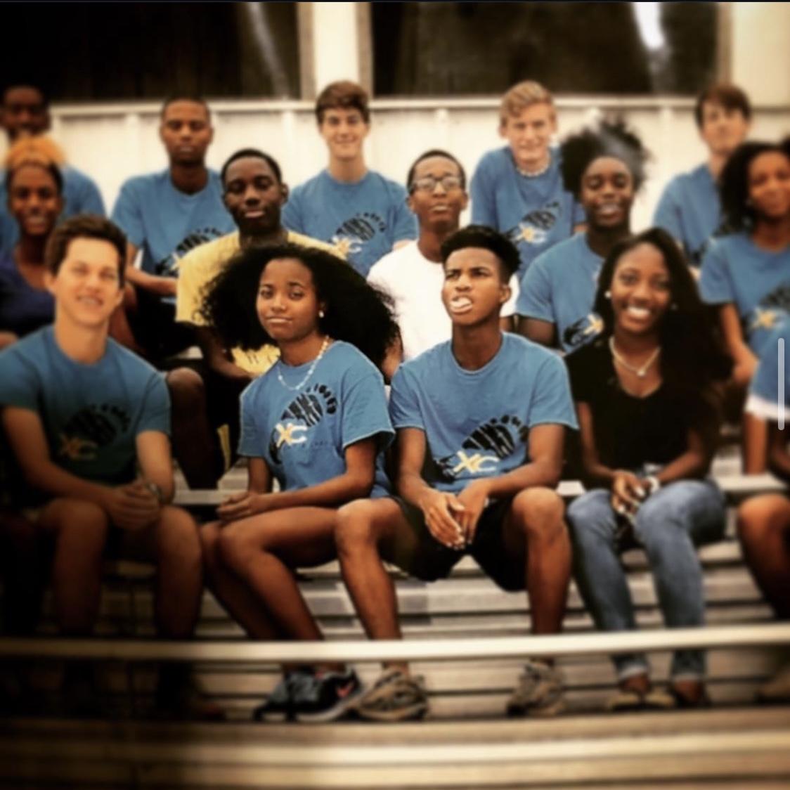 High School cross country days. We thought we were too cool!