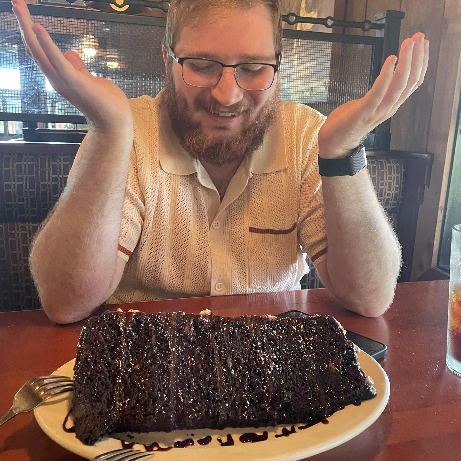 The Mother Load Cake at Claim Jumper