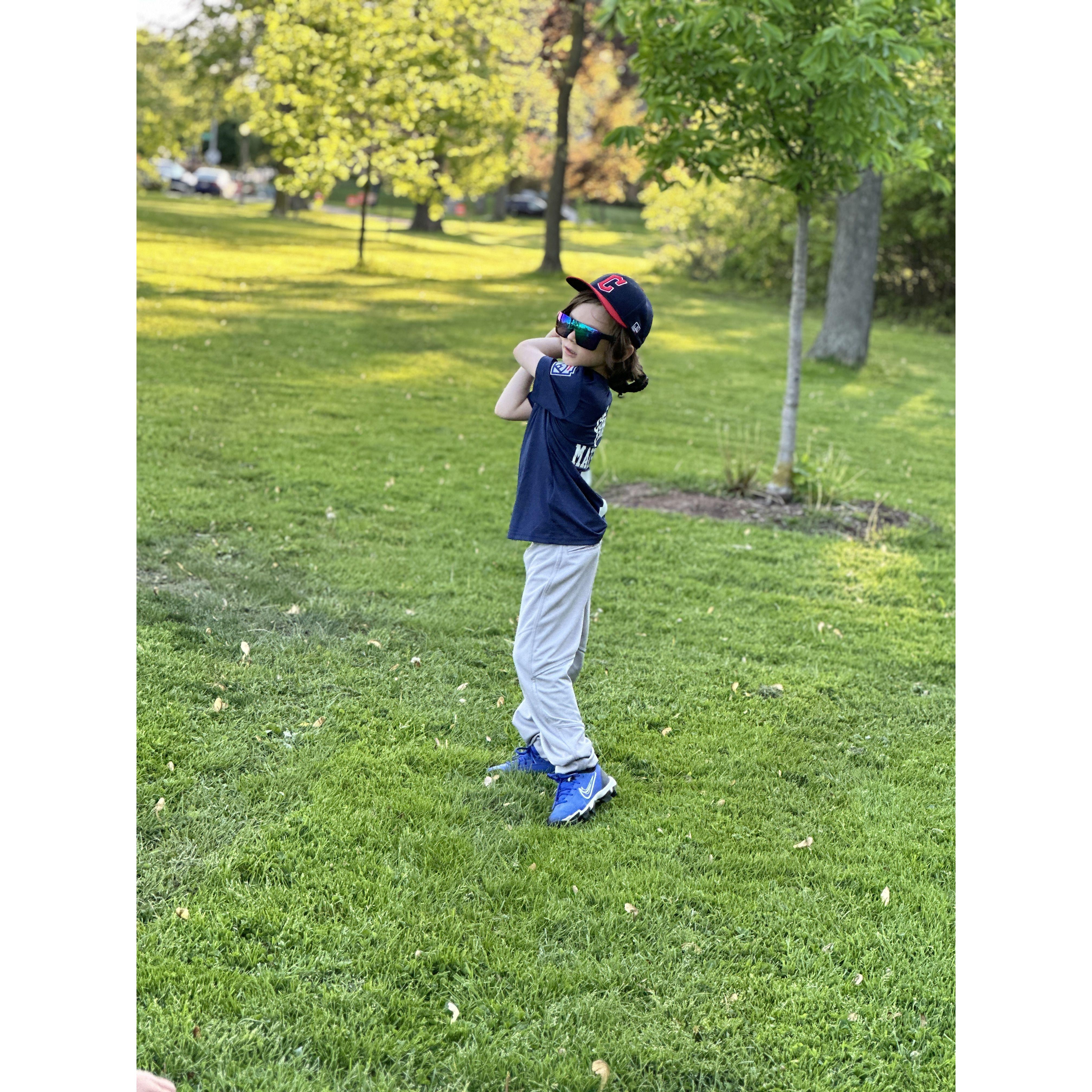 August's first baseball season Spring 2024