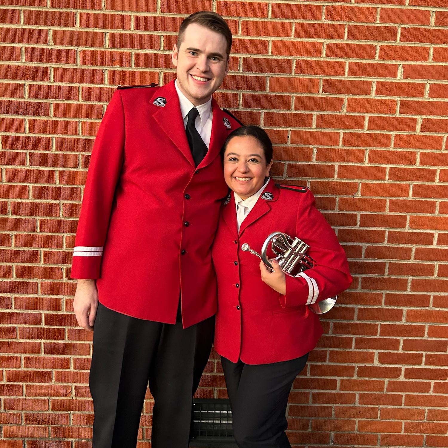 Our first time playing in the southern staff band together!