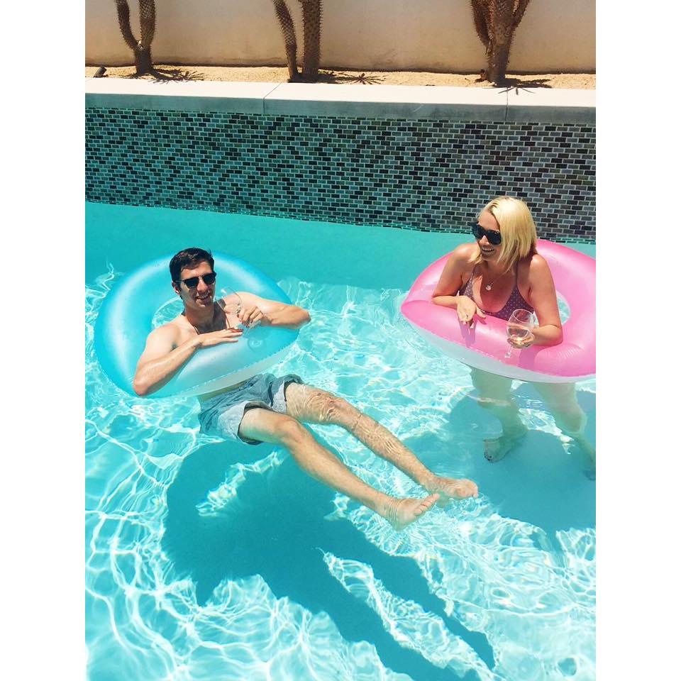 Living our best life in Palm Springs. May 2016