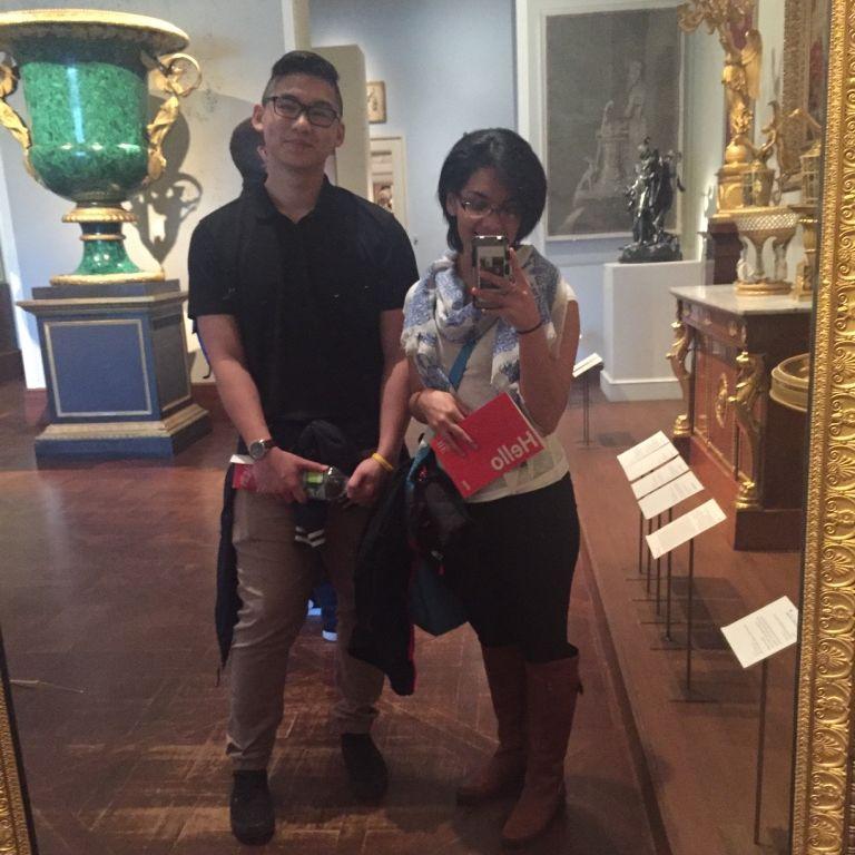 Our 1 year anniversary at the Metropolitan Museum of Art
