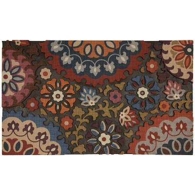 18"X30" Medallion Rubber Doormat - Mohawk