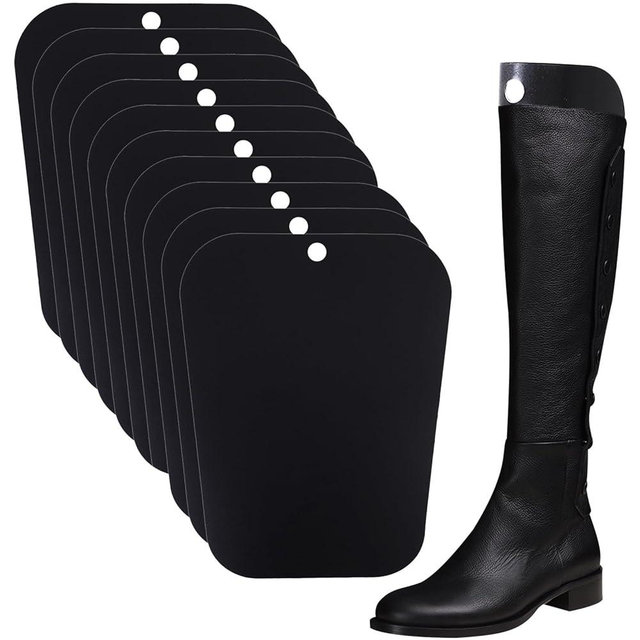 Ruisita 10 Pieces (5 Pairs) Boot Shaper Form Inserts Boots Tall Support for Women and Men