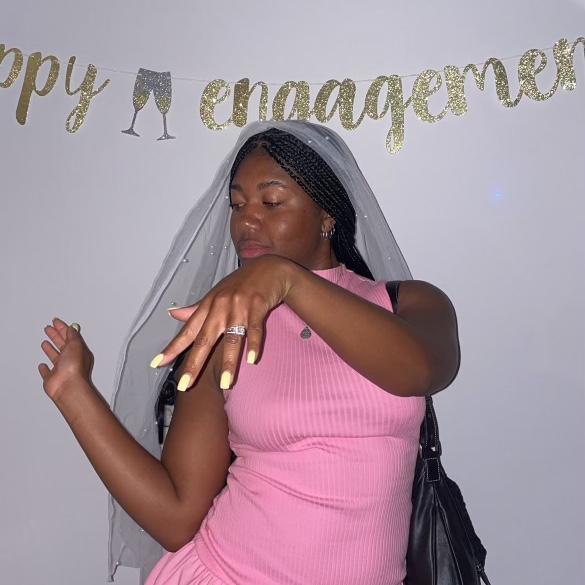 Surprise engagement party