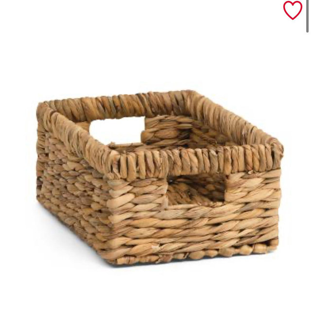Extra Small Twisted Water Hyacinth Basket | Home | TJ Maxx