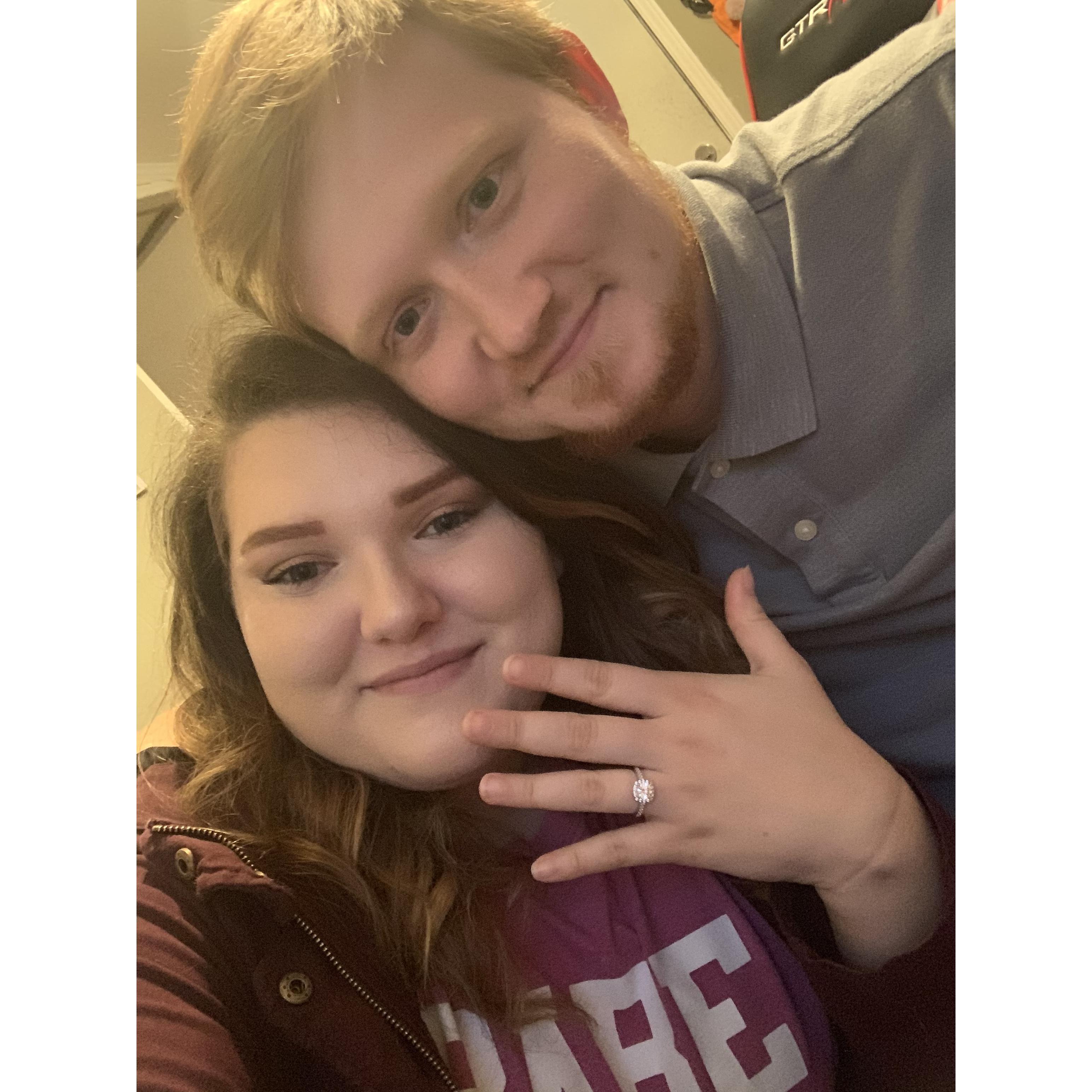 When she said yes