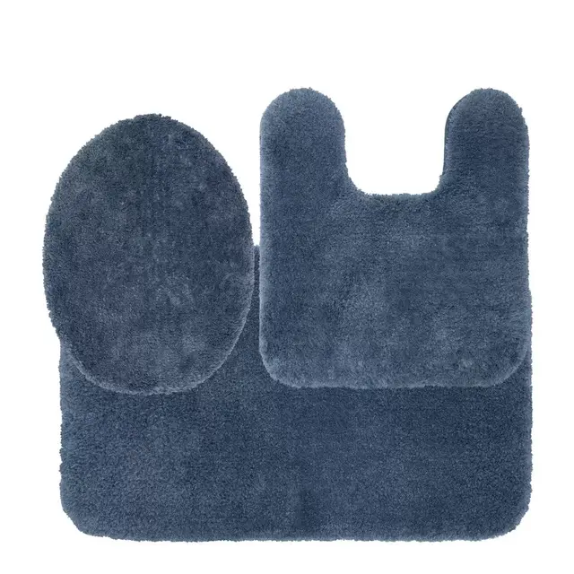 Nestwell™ Ultimate Soft 3-Piece Bath Rug Set in Slate Blue