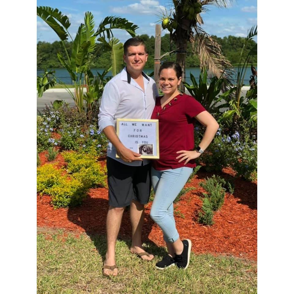 The beginning of becoming a family of 3.