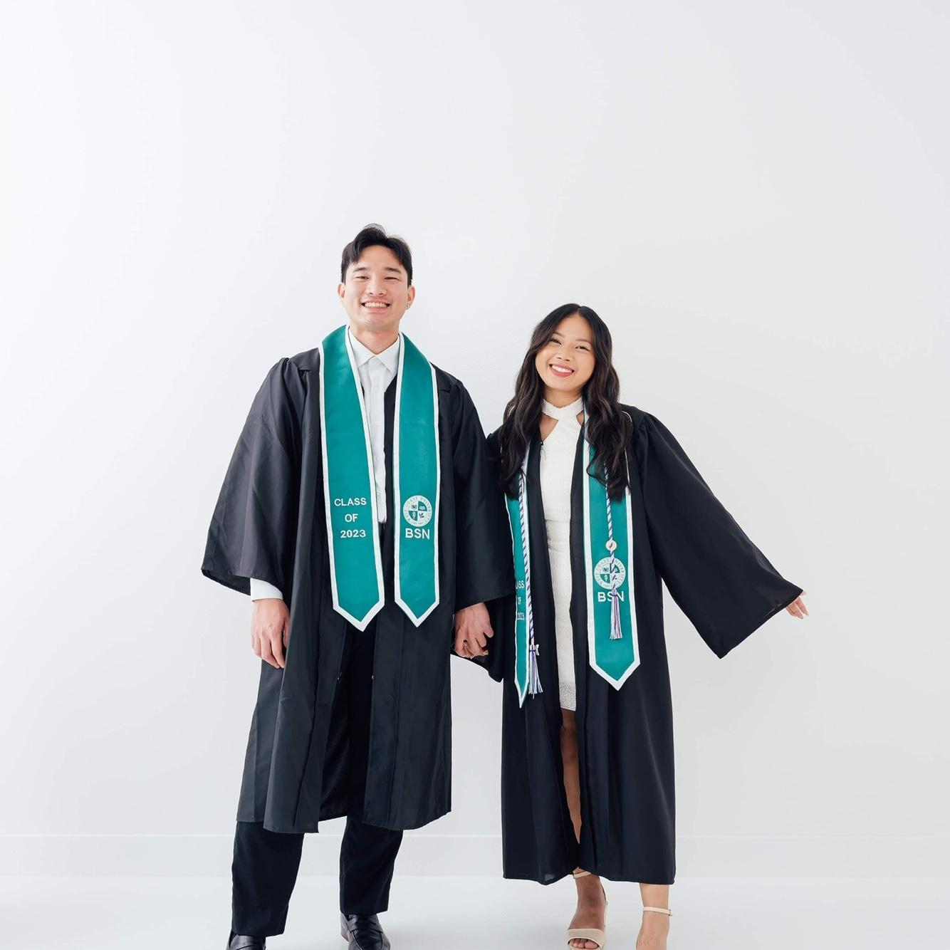 Grateful to have graduated nursing school together!